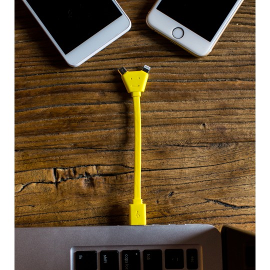 Y cable pocket